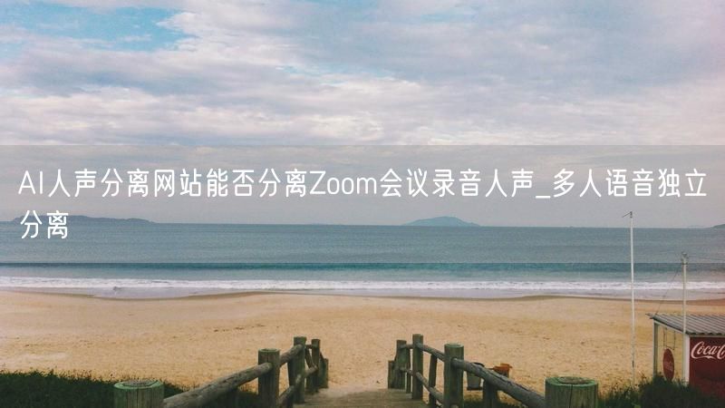AI人声分离网站能否分离Zoom会议录音人声_多人语音独立分离