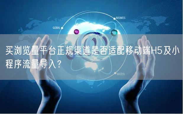 买浏览量平台正规渠道是否适配移动端H5及小程序流量导入？